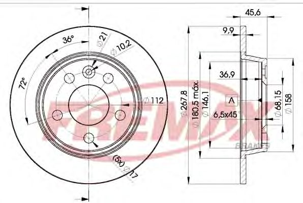 Disc frana