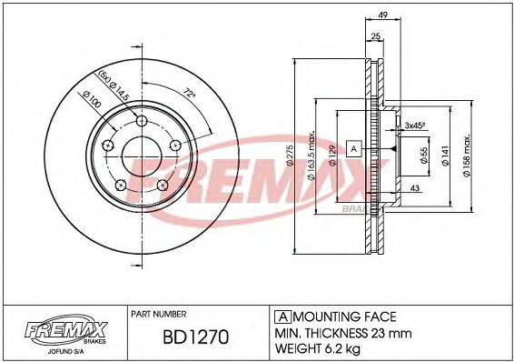 Disc frana