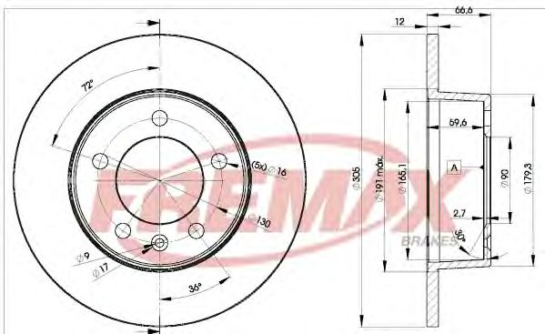 Disc frana