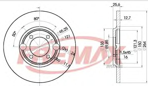 Disc frana