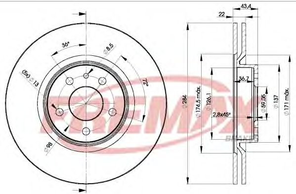 Disc frana