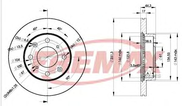 Disc frana