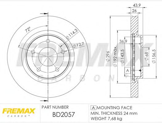 Disc frana