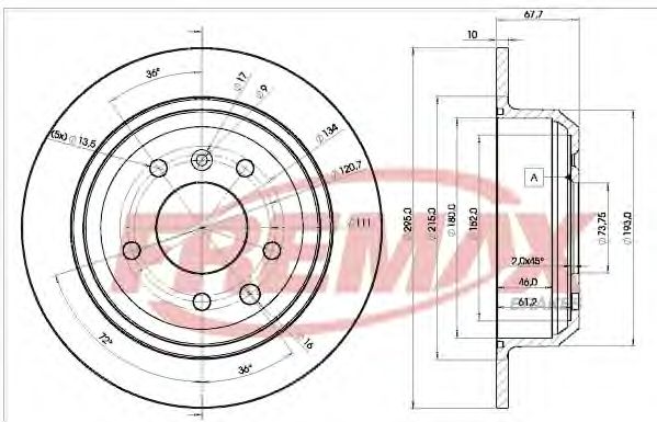 Disc frana