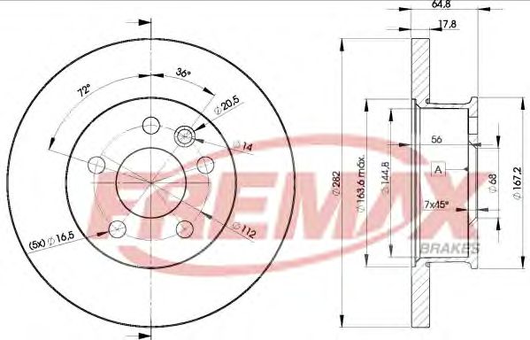 Disc frana