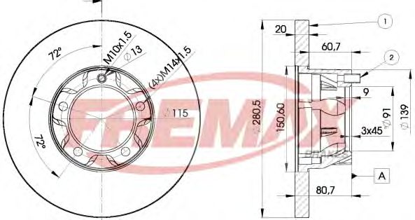 Disc frana