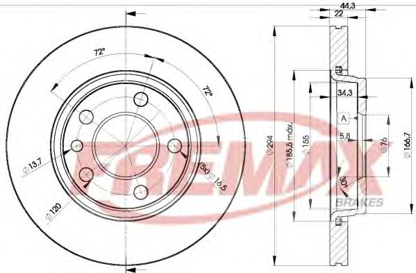 Disc frana