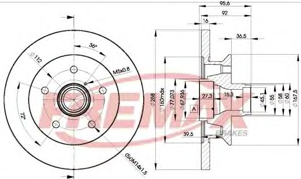 Disc frana