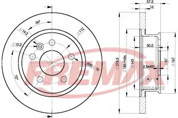 Disc frana