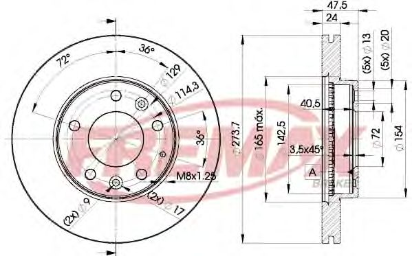 Disc frana