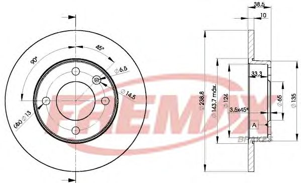 Disc frana