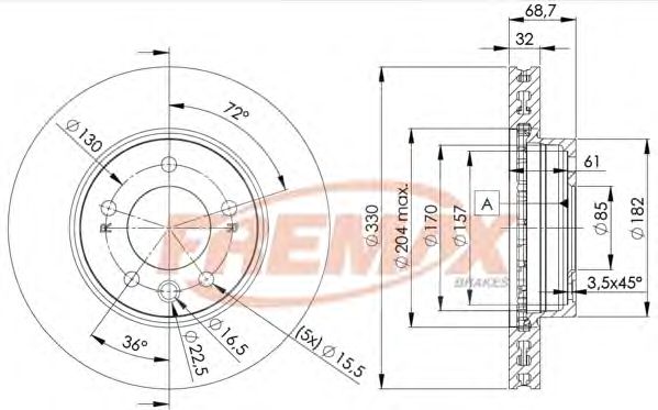 Disc frana