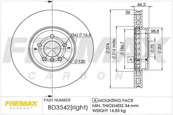 Disc frana