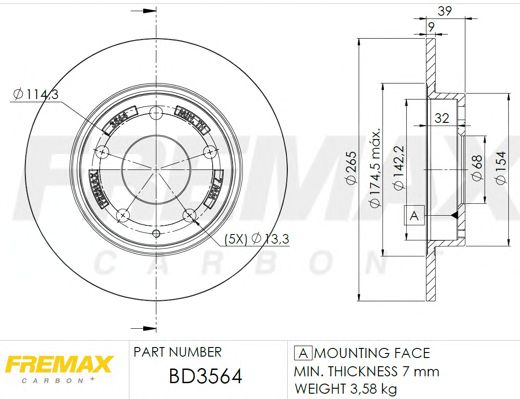 Disc frana