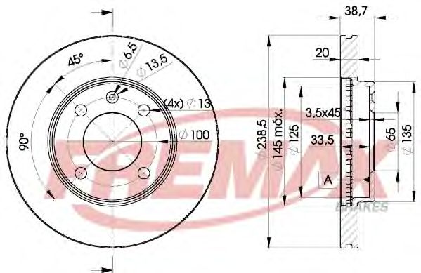 Disc frana