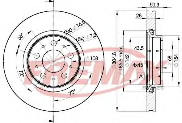 Disc frana