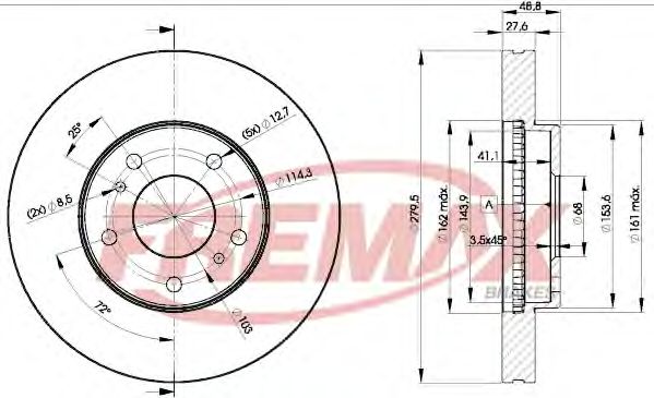 Disc frana