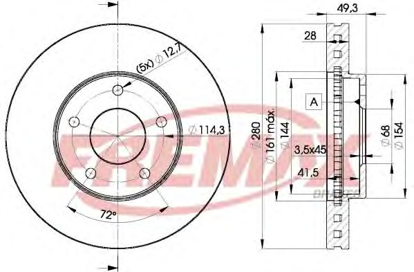 Disc frana