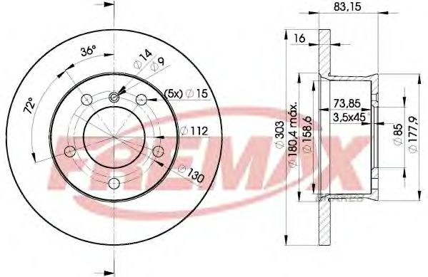 Disc frana