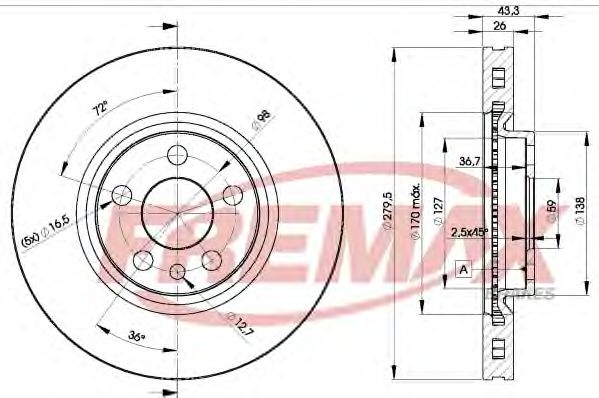 Disc frana