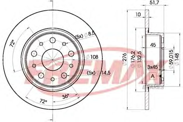 Disc frana