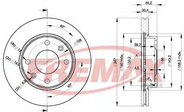 Disc frana