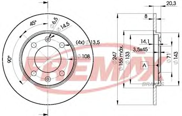 Disc frana