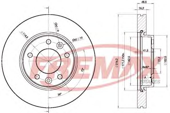 Disc frana