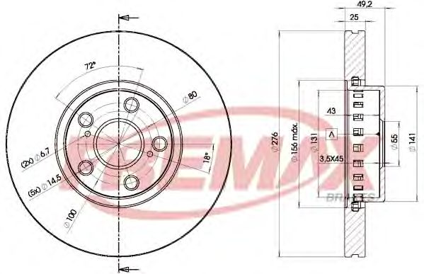 Disc frana