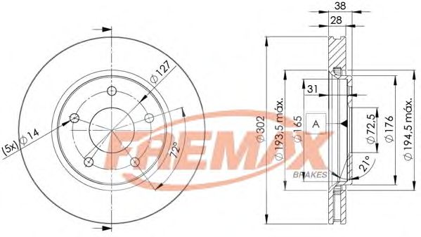 Disc frana