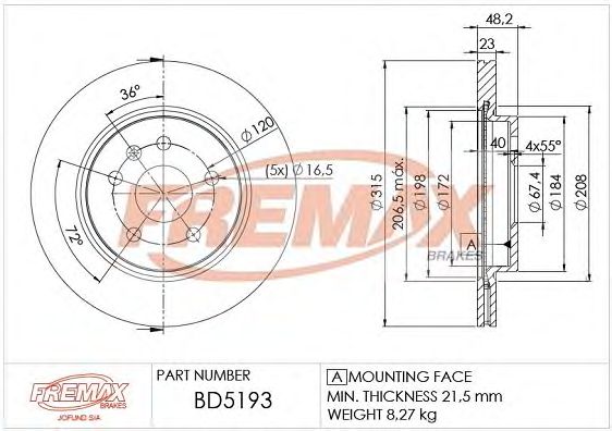 Disc frana