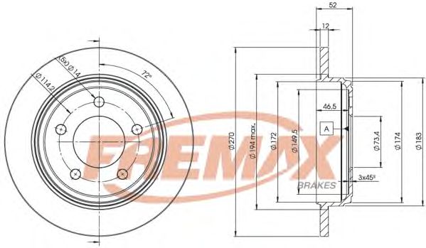 Disc frana