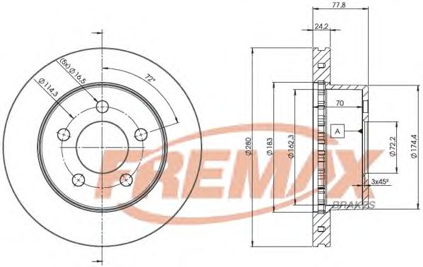 Disc frana