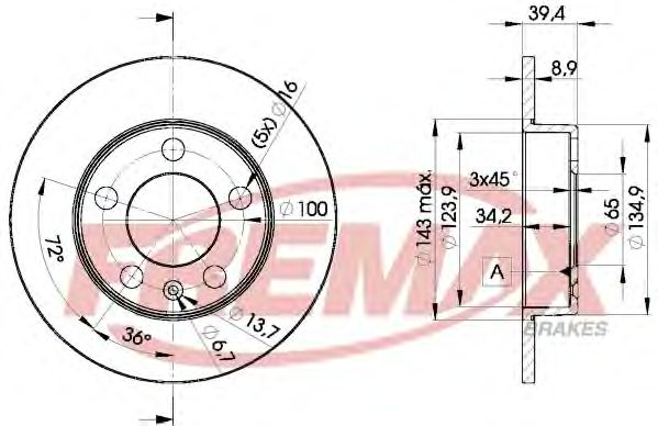 Disc frana