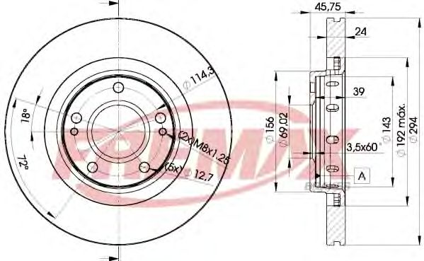 Disc frana