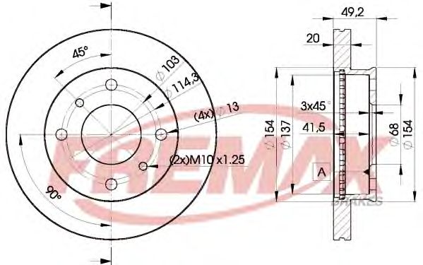 Disc frana