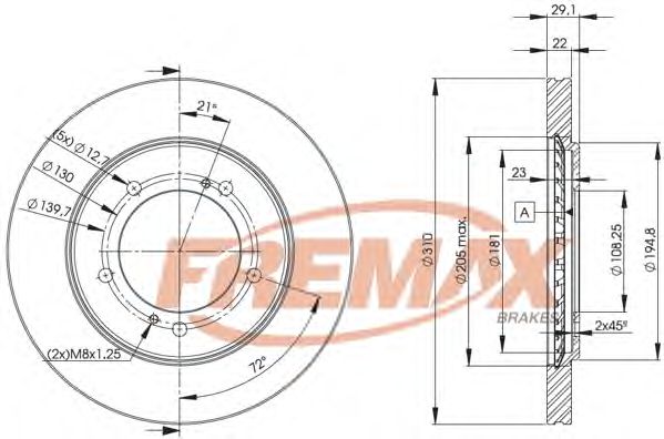 Disc frana