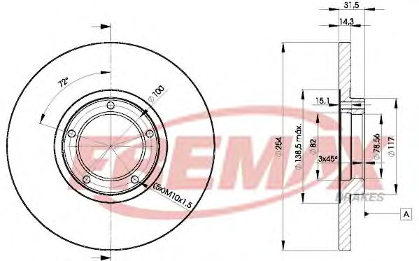 Disc frana