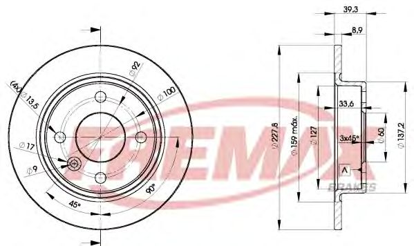 Disc frana