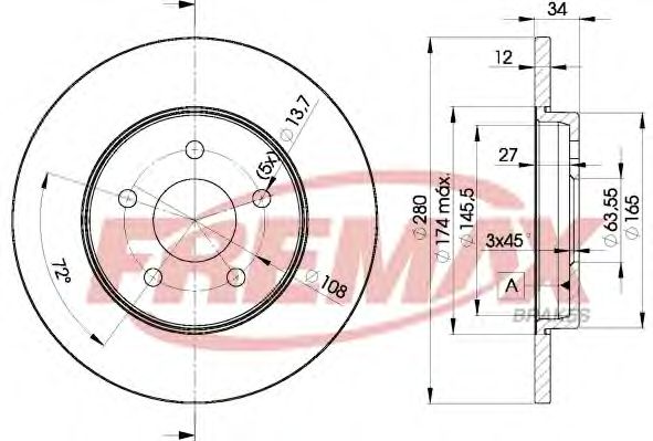 Disc frana