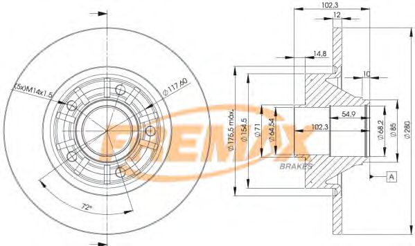 Disc frana