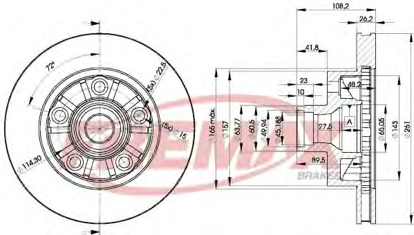 Disc frana