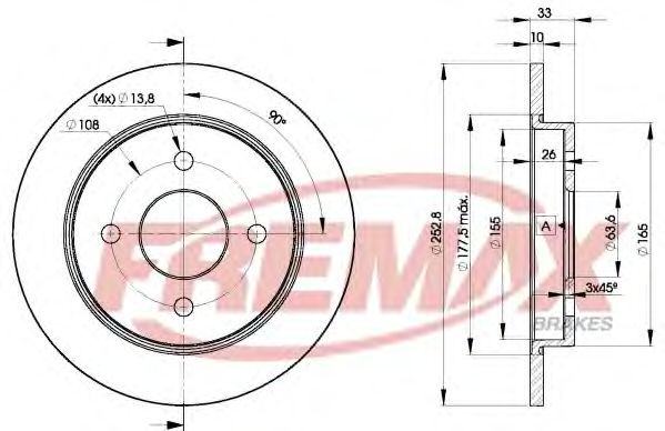 Disc frana