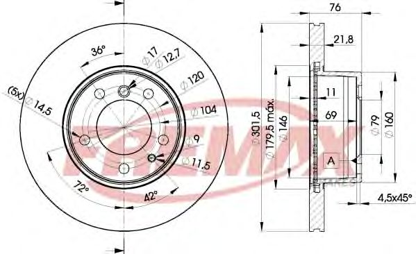 Disc frana