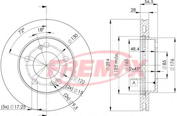 Disc frana