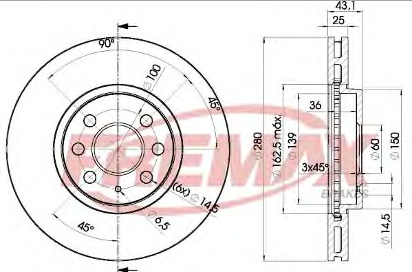 Disc frana