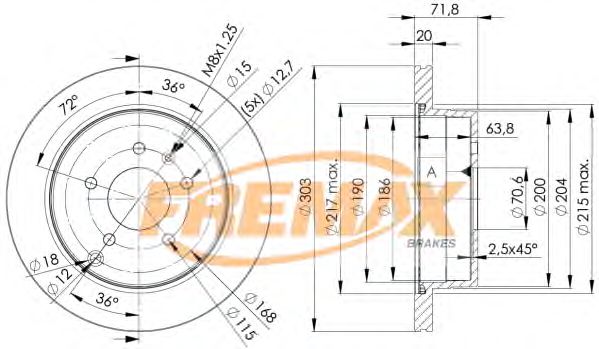 Disc frana