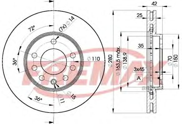 Disc frana