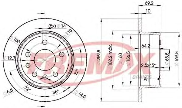 Disc frana