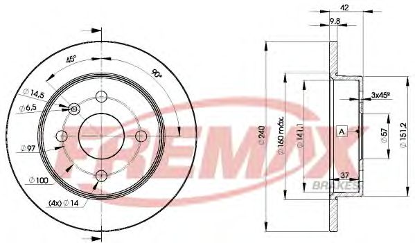 Disc frana